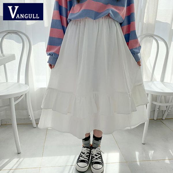 skirts vangull high waist ruffle cupcake skirt women summer elastic loose ins style female party mid- calf, Black
skirts vangull high waist ruffle cupcake skirt women summer elastic loose ins style female party mid- calf, Black