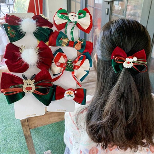 hair accessories 2021 christmas bow clip for baby girls cute hairpins kids barrettes children decorations gift, Slivery;white
hair accessories 2021 christmas bow clip for baby girls cute hairpins kids barrettes children decorations gift, Slivery;white