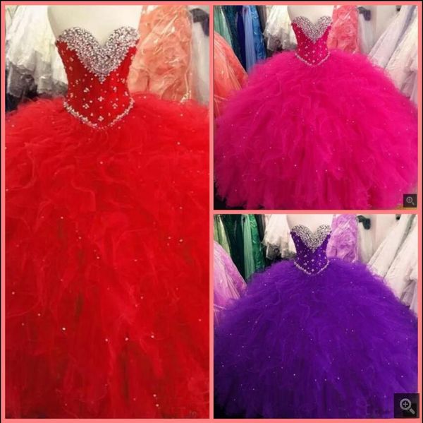 2021 real p red tulle vintage ball gown prom dresses strapless sweetheart neck beading ruffled party gowns princess puffy sweet 16 quinceane, Black
2021 real p red tulle vintage ball gown prom dresses strapless sweetheart neck beading ruffled party gowns princess puffy sweet 16 quinceane, Black