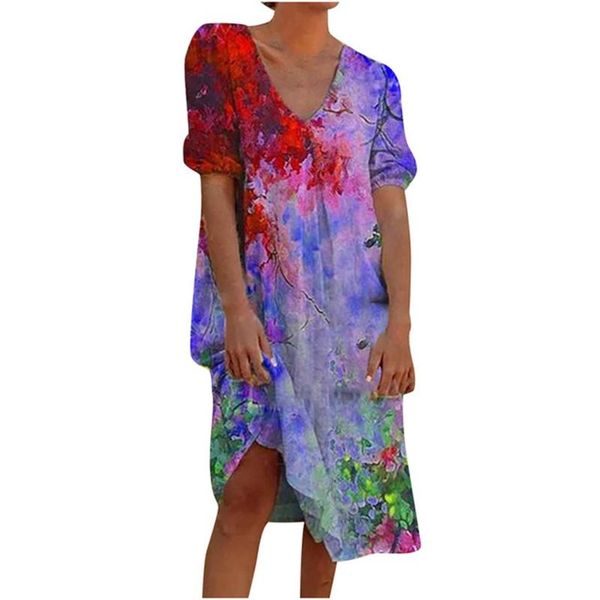 casual dresses sagace women color printed autumn fashion loose dress short sleeve v-neck puff beach, Black;gray
casual dresses sagace women color printed autumn fashion loose dress short sleeve v-neck puff beach, Black;gray
