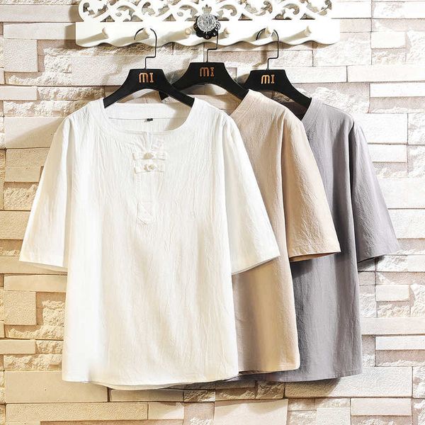 summer fashion korea mens t shirts short sleeve harajuku cotton linen touch male tee shirt black white khaki 4xl 5xl 210528, White;black
summer fashion korea mens t shirts short sleeve harajuku cotton linen touch male tee shirt black white khaki 4xl 5xl 210528, White;black