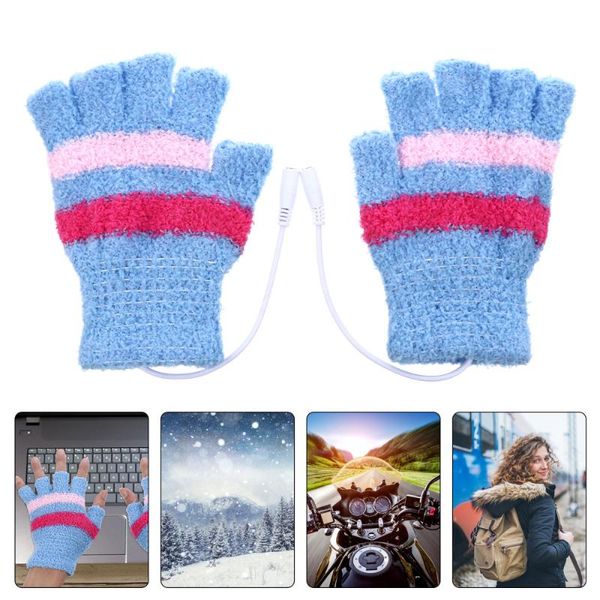 ski gloves 1 pair usb warm winter electric woolen mittens for home office
ski gloves 1 pair usb warm winter electric woolen mittens for home office