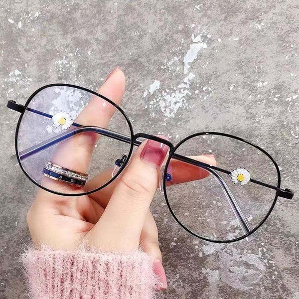 sunglasses trendy office anti blue light oversized glasses computer women blocking gaming big size daisy alloy frame eyeglasses, White;black
sunglasses trendy office anti blue light oversized glasses computer women blocking gaming big size daisy alloy frame eyeglasses, White;black