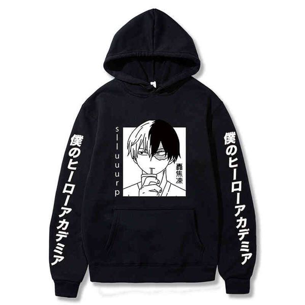 hoodie anime harajuku s todoroki graphic my hero academia print sweatshirt pullover loose casual hoody, Black
hoodie anime harajuku s todoroki graphic my hero academia print sweatshirt pullover loose casual hoody, Black