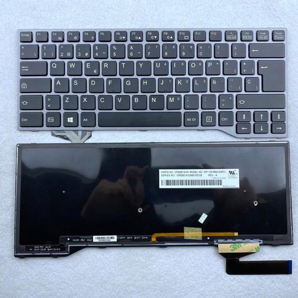 spanish backlit lapkeyboard for fujitsu lifebook e733 e734 e743 e744 u745 e546 e547 e544 e736 e746 series sp layout
spanish backlit lapkeyboard for fujitsu lifebook e733 e734 e743 e744 u745 e546 e547 e544 e736 e746 series sp layout