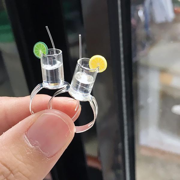 cluster rings small and exquisite taste lemonade cup ring manual production personality summer jewelry female creative funny diy, Golden;silver
cluster rings small and exquisite taste lemonade cup ring manual production personality summer jewelry female creative funny diy, Golden;silver