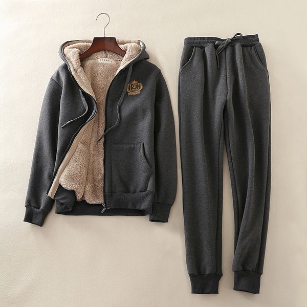 designs two piece set winter women cashmere sweatshirt sets loose plus size 4xl hooded warm jackets and sweatpants casual track, White
designs two piece set winter women cashmere sweatshirt sets loose plus size 4xl hooded warm jackets and sweatpants casual track, White