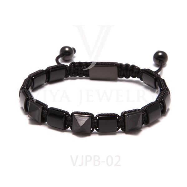 charm bracelets custom charms black onyx beaded bracelet diy rope handmade macrame high end armband jewelry for men has gift box, Golden;silver
charm bracelets custom charms black onyx beaded bracelet diy rope handmade macrame high end armband jewelry for men has gift box, Golden;silver