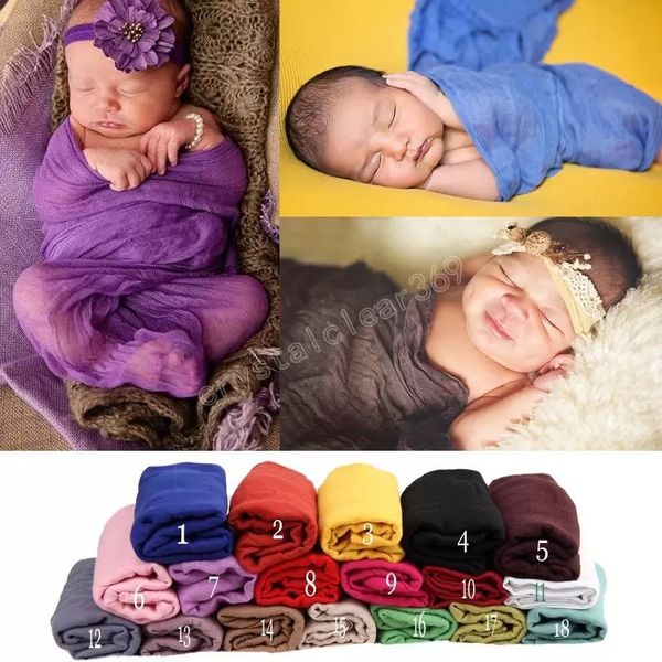 newborn swaddling baby cotton muslin blankets infant wrapped towel pgraphy props 18 colors 70*170cm
newborn swaddling baby cotton muslin blankets infant wrapped towel pgraphy props 18 colors 70*170cm