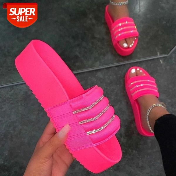 puimentiua bling platform slippers women summer bling flat shoes outdoor sandals fashion ladies crystal slippers casual slides #k25y, Black
puimentiua bling platform slippers women summer bling flat shoes outdoor sandals fashion ladies crystal slippers casual slides #k25y, Black