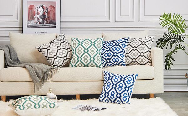 cushion/decorative pillow embroidered cushion cover geometric canvas cotton case throw embroidery covers decoration for sofa bed blue/green
cushion/decorative pillow embroidered cushion cover geometric canvas cotton case throw embroidery covers decoration for sofa bed blue/green