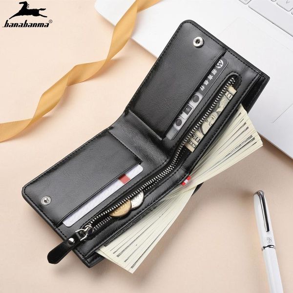 wallets men's vintage luxury leather brand bilfold men wallet with coin bag zipper small money slim purse clip, Red;black
wallets men's vintage luxury leather brand bilfold men wallet with coin bag zipper small money slim purse clip, Red;black