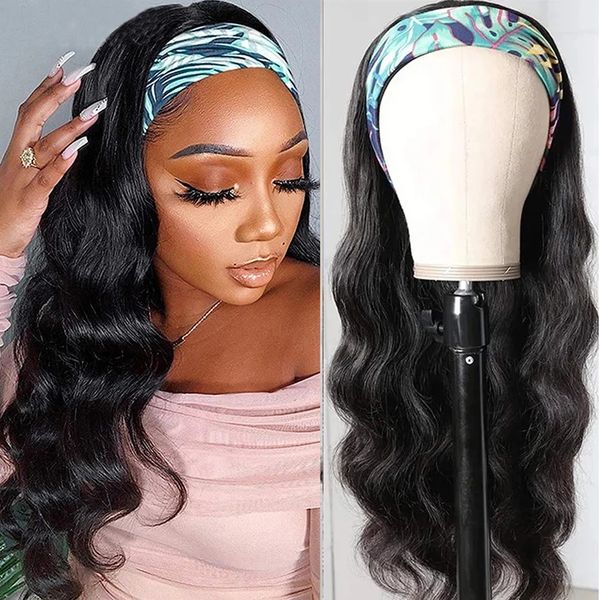 natural black long wavy headband wig 26inch synthetic body wave wigs for american women headwraps hair
natural black long wavy headband wig 26inch synthetic body wave wigs for american women headwraps hair