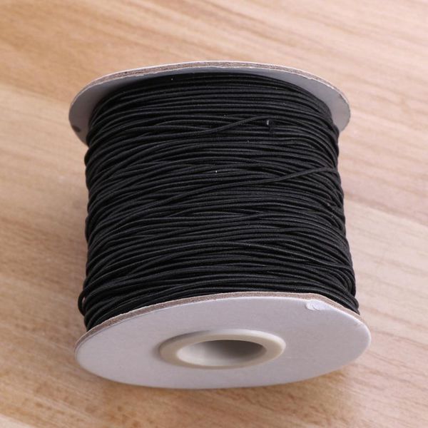 yarn elastic cord beading threads stretch string fabric crafting cords for bracelet jewelry making 1mm 100 meter (black), Black;white
yarn elastic cord beading threads stretch string fabric crafting cords for bracelet jewelry making 1mm 100 meter (black), Black;white