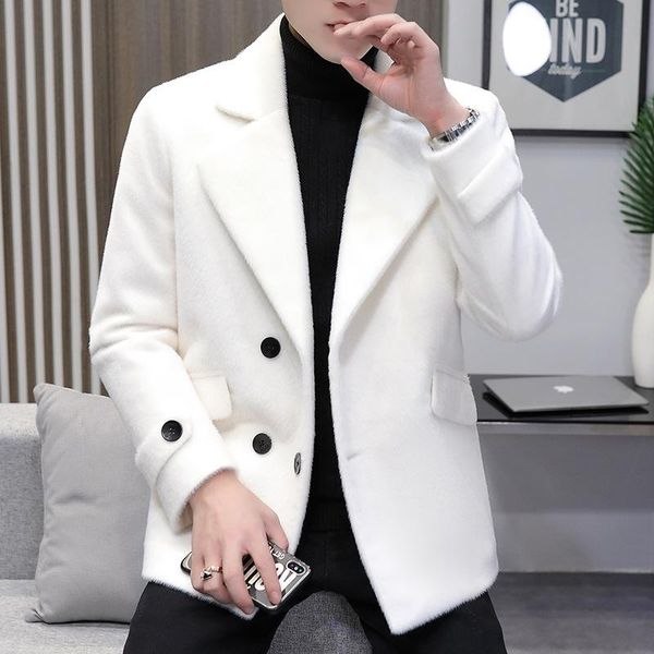 men's jackets 2022 autumn pure color woolen short casual collar jacket, Black;brown
men's jackets 2022 autumn pure color woolen short casual collar jacket, Black;brown