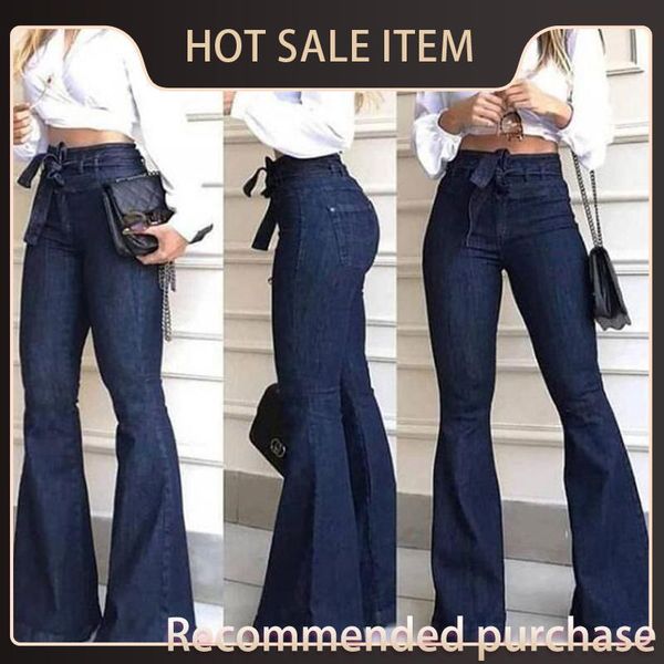 waist jeans long womens lacing large high stretch jeans size fashion slim flare pants distress cloth #31 wrmcc, Black
waist jeans long womens lacing large high stretch jeans size fashion slim flare pants distress cloth #31 wrmcc, Black