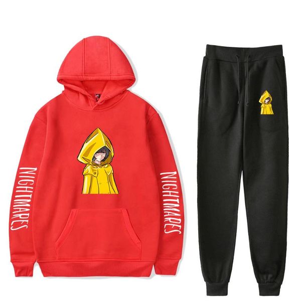 men's hoodies & sweatshirts cartoon little nightmares two piece set hoodie+jogger pant harajuku streetwear sweatshirt women fashion c, Black
men's hoodies & sweatshirts cartoon little nightmares two piece set hoodie+jogger pant harajuku streetwear sweatshirt women fashion c, Black