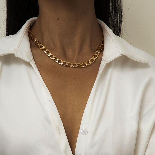 vintage small chain choker necklaces for women men punk geometric necklaces chunky thick fashion female jewelry wedding gifts, Golden;silver
vintage small chain choker necklaces for women men punk geometric necklaces chunky thick fashion female jewelry wedding gifts, Golden;silver