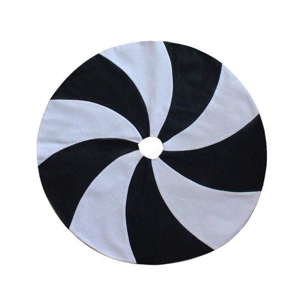 christmas decorations patchwork black and white sector polar fleece lollipop design tree skirt xmas decoration merry supplies 
christmas decorations patchwork black and white sector polar fleece lollipop design tree skirt xmas decoration merry supplies
