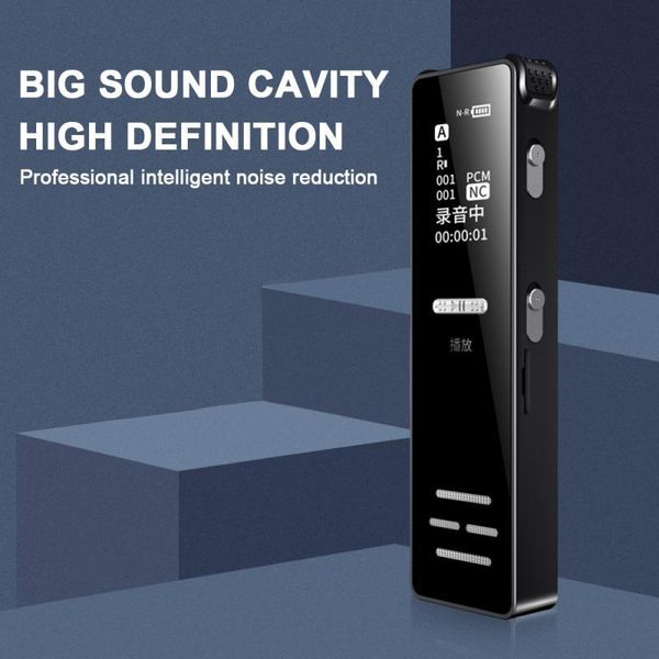 digital voice recorder mp3 mp4 music player professional audio mini dictaphone with screen insert memory card recording pen
digital voice recorder mp3 mp4 music player professional audio mini dictaphone with screen insert memory card recording pen