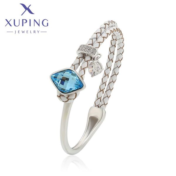 bangle xuping jewelry fashion elegant arrival crystal woman gift a00739666, Black