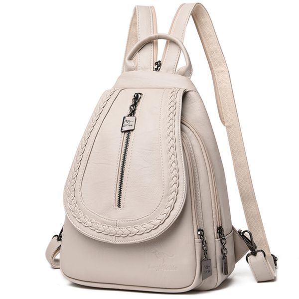 women leather backpacks zipper female chest bag travel back pack ladies bagpack mochilas school bags for teenage girls, Black;red
women leather backpacks zipper female chest bag travel back pack ladies bagpack mochilas school bags for teenage girls, Black;red