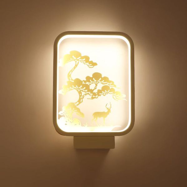wall lamp modern led corridor el light sconse indoor square golden pattern pine tree home lighting
wall lamp modern led corridor el light sconse indoor square golden pattern pine tree home lighting