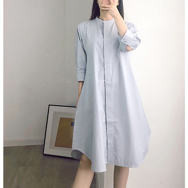 2021 new vestido trs quartos manga feminina gola de cor slida solto na altura do joelho com bolsos 80g4, Black;gray
2021 new vestido trs quartos manga feminina gola de cor slida solto na altura do joelho com bolsos 80g4, Black;gray