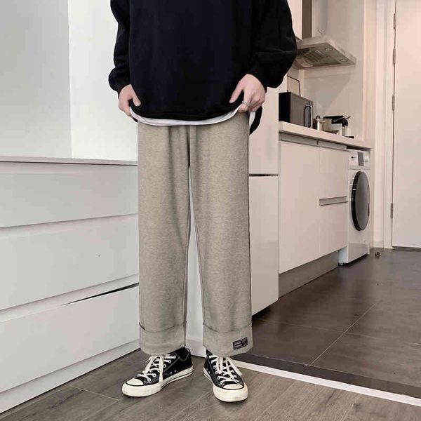 men's pants winter thickening patch decorate casual loose wide leg male leisure black/khaki color trousers size m-2xl 0tzt
men's pants winter thickening patch decorate casual loose wide leg male leisure black/khaki color trousers size m-2xl 0tzt