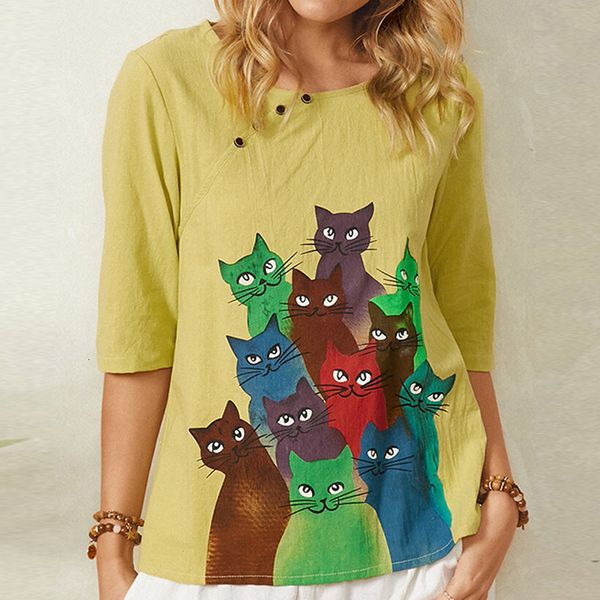 2021 new women spring fashion cartoon printed blouse shirts elegant o-neck half sleeve pullovers summer female casual loose blusas ey7v, White
2021 new women spring fashion cartoon printed blouse shirts elegant o-neck half sleeve pullovers summer female casual loose blusas ey7v, White