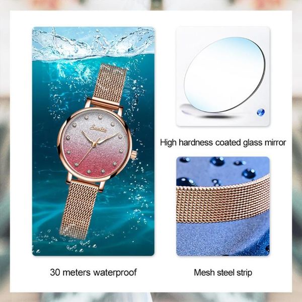 wristwatches sunkta women watches bracelet rose gold watch stainless steel wrist for casual dress clocks, Slivery;brown
wristwatches sunkta women watches bracelet rose gold watch stainless steel wrist for casual dress clocks, Slivery;brown
