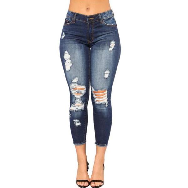 women's jeans 2021 fashion lady woman denim pencil pants skinny stretch slim high waist women ripped hole casual, Blue
women's jeans 2021 fashion lady woman denim pencil pants skinny stretch slim high waist women ripped hole casual, Blue