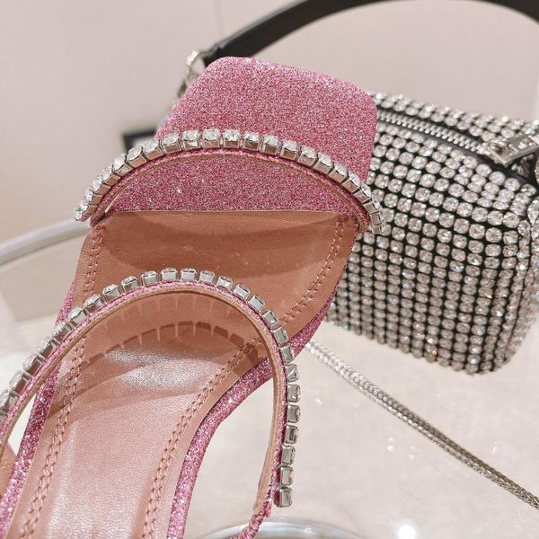 sandals 2021 spring summer ring belt series diamonds high heels women's versatile fashion beautiful wedding shoes, Black
sandals 2021 spring summer ring belt series diamonds high heels women's versatile fashion beautiful wedding shoes, Black
