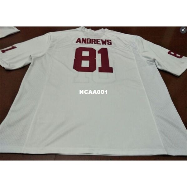 001 #81 mark andrews red white oklahoma sooners alumni college jersey or custom any name or number jersey, Black
001 #81 mark andrews red white oklahoma sooners alumni college jersey or custom any name or number jersey, Black