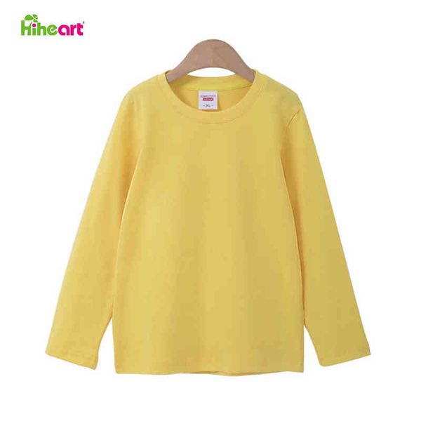 hiheart children's long-sleeved t-shirt spring autumn kids bottoming shirt solid color pullover loose candy color t-shirt g1209, Blue
hiheart children's long-sleeved t-shirt spring autumn kids bottoming shirt solid color pullover loose candy color t-shirt g1209, Blue