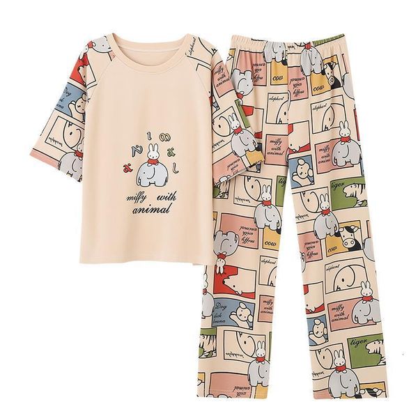spring loungewear women crew neck pjs women homesuit homeclothes fashion style cartoon printing short sleeve long pants pj set, Black;red
spring loungewear women crew neck pjs women homesuit homeclothes fashion style cartoon printing short sleeve long pants pj set, Black;red