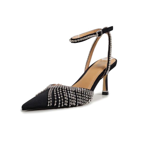 sandals mkkhou fashion women 2021 summer black pumps pointed ankle strap crystal shoes banquet dress size 34-41
sandals mkkhou fashion women 2021 summer black pumps pointed ankle strap crystal shoes banquet dress size 34-41