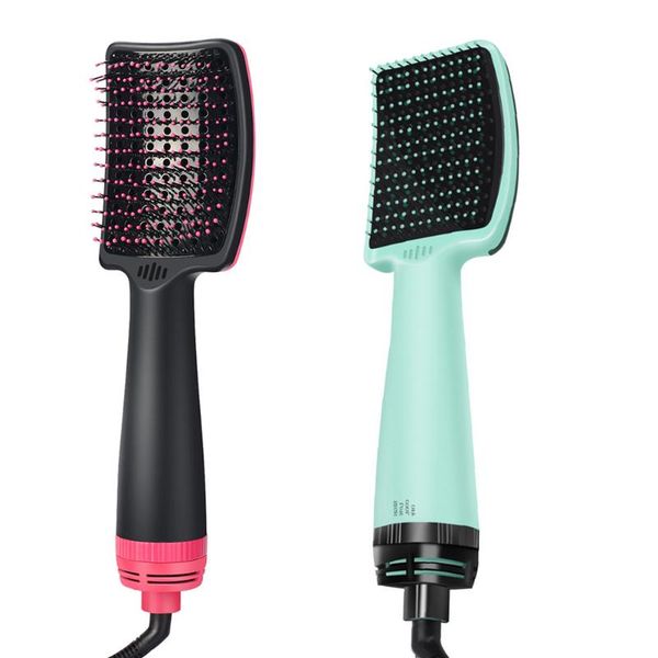 hair brushes electric curle dryer straightener holder styling blower comb one step heating brush blow, Silver
hair brushes electric curle dryer straightener holder styling blower comb one step heating brush blow, Silver