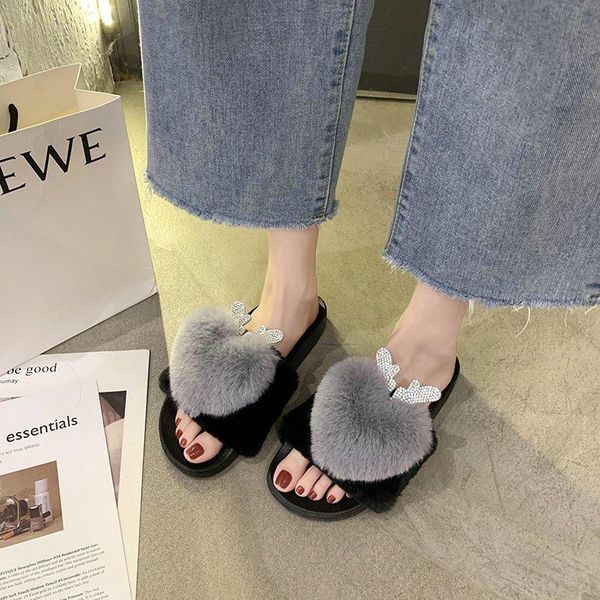 slippers summer women home shoes women house slippers warm love heart non-slip floor home furry fashion fur slides 2021, Black
slippers summer women home shoes women house slippers warm love heart non-slip floor home furry fashion fur slides 2021, Black