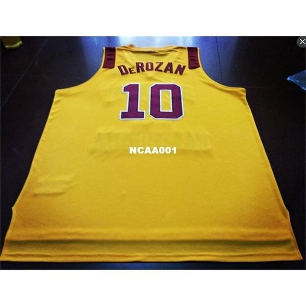 vintage 21ss #10 vintage southern california demar derozan yellow college jersey size s-4xl or custom any name or number jersey, Black
vintage 21ss #10 vintage southern california demar derozan yellow college jersey size s-4xl or custom any name or number jersey, Black