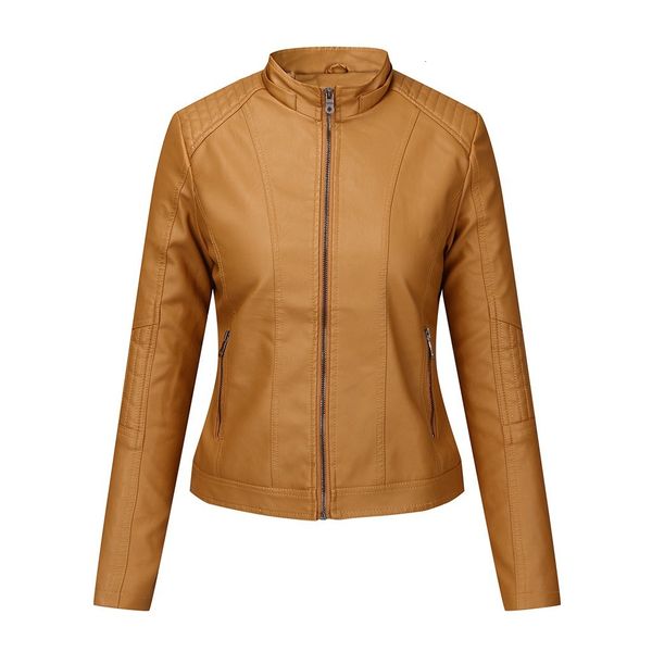 2021 new women pu leather jackets women cool slim short motorcycle jackets female autumn coat basic street outerwear#j30 ftlt, Black;brown
2021 new women pu leather jackets women cool slim short motorcycle jackets female autumn coat basic street outerwear#j30 ftlt, Black;brown