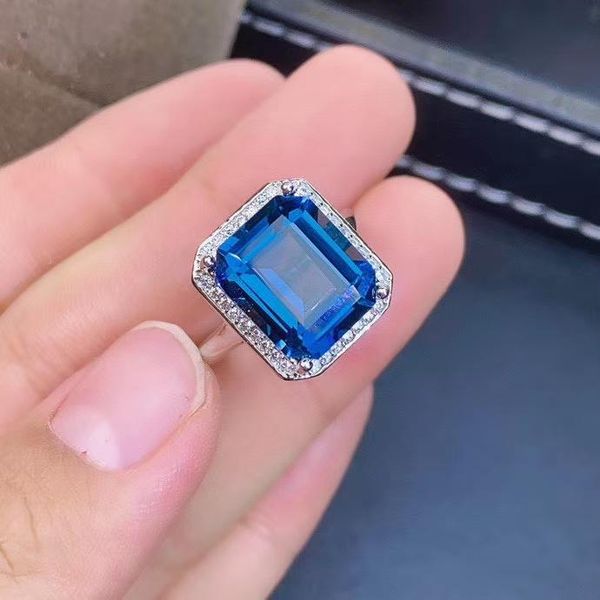 cluster rings exquisite natural 10x12mm size z ring fashion blue color jewelry 925 sterling silver gem girl birthday gift year, Golden;silver
cluster rings exquisite natural 10x12mm size z ring fashion blue color jewelry 925 sterling silver gem girl birthday gift year, Golden;silver