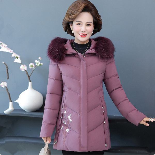 2021 New Women's winter embroidered for down hot jacket parker fur collar with thick hood 5xl plus size outerwear X4EW, Black
2021 New Women's winter embroidered for down hot jacket parker fur collar with thick hood 5xl plus size outerwear X4EW, Black