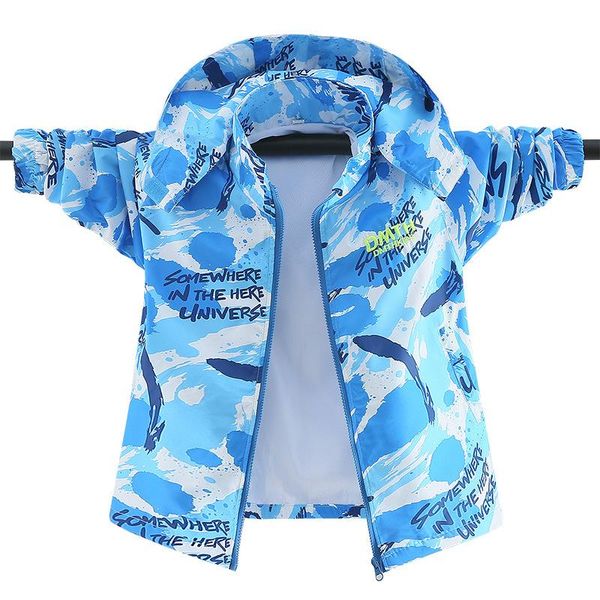 coat 2021 childrenswear style korean-style spring and autumn children's jacket big virgin boy graffiti trench, Blue;gray
coat 2021 childrenswear style korean-style spring and autumn children's jacket big virgin boy graffiti trench, Blue;gray