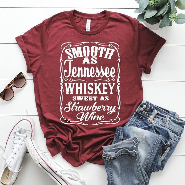 smooth as tennessee whiskey sweet as strawberry wine shirt country music shirt rodeo shirts women graphic tee whiskey tshirt, White
smooth as tennessee whiskey sweet as strawberry wine shirt country music shirt rodeo shirts women graphic tee whiskey tshirt, White