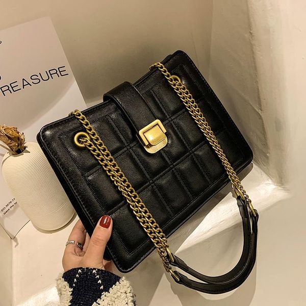 lattice square tote bag 2021 fashion new high-quality pu leather women's designer handbag chain shoulder messenger bag travel
lattice square tote bag 2021 fashion new high-quality pu leather women's designer handbag chain shoulder messenger bag travel