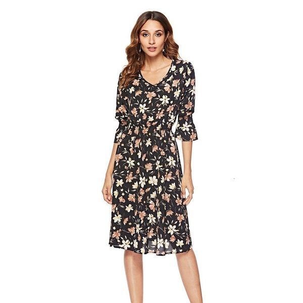 2021 new sun printed cotton female floral womens es woman clothes boho summer half sleeve vestidos women r5i9, Black;gray
2021 new sun printed cotton female floral womens es woman clothes boho summer half sleeve vestidos women r5i9, Black;gray