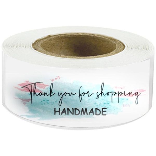 gift wrap 120 labels per roll thank you sticker wrapping decoration paper self-adhesive label rectangle stickers
gift wrap 120 labels per roll thank you sticker wrapping decoration paper self-adhesive label rectangle stickers