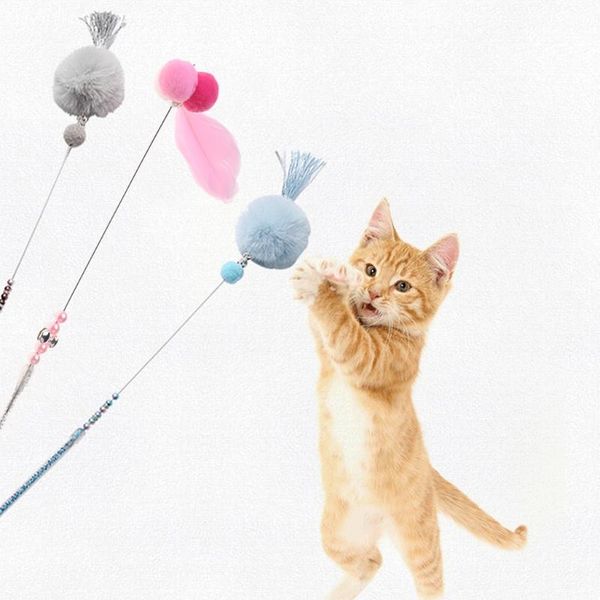 cat toys tassel colored beaded short s catcher teaser wand with hair ball pet interactive toy funny stick beautiful
cat toys tassel colored beaded short s catcher teaser wand with hair ball pet interactive toy funny stick beautiful