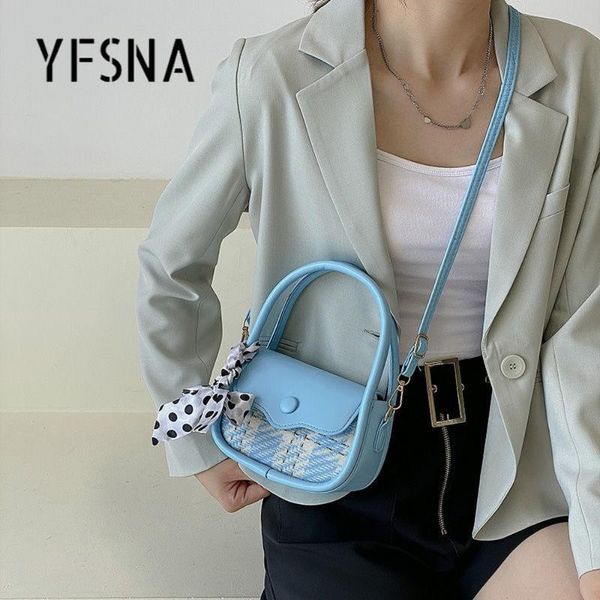 shoulder bags women's bag plaid silk scarf portable saddle bow crossbody small handbags for women shopper
shoulder bags women's bag plaid silk scarf portable saddle bow crossbody small handbags for women shopper